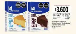 La Anonima La anónima - polvo para preparar bizcochuelo oferta
