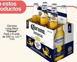 La Anonima Corona - cerveza long neck oferta