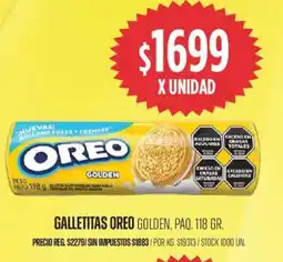 Supermercados Vea Oreo galletitas oreo golden oferta