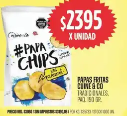 Supermercados Vea Cuine & Co papas fritas tradicionales oferta