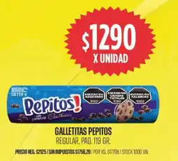 Supermercados Vea Pepitos galletitas pepitos regular oferta