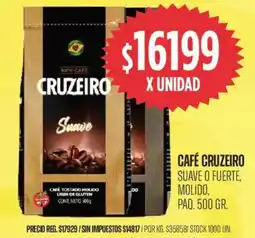 Supermercados Vea Café cruzeiro suave o fuerte oferta