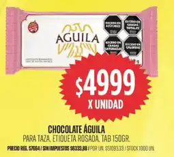 Supermercados Vea Chocolate águila oferta