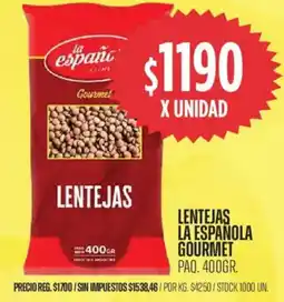 Supermercados Vea La española lentejas oferta