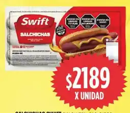 Supermercados Vea Swift salchichas oferta