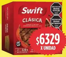 Supermercados Vea Swift hamburguesas clásica oferta