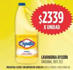 Supermercados Vea Ayudín lavandina original oferta