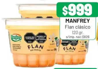 Manfrey flan clásico
