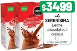 Almacor La serenisima leche chocolatada clasica oferta