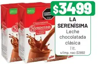 La serenisima leche chocolatada clasica