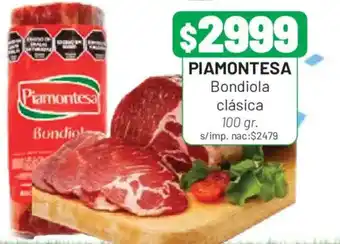 Almacor Piamontesa bondiola clásica oferta