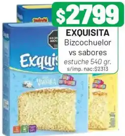 Almacor Exquisita bizcochuelor vs sabores oferta