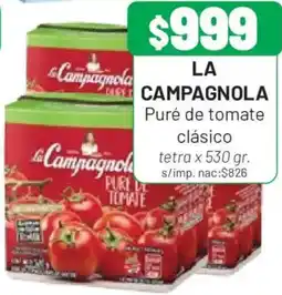 Almacor La campagnola puré de tomate clásico oferta