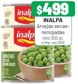 Almacor Inalpa arvejas secas-remojadas oferta
