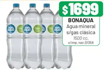 Almacor Bonaqua agua mineral s/gas clásica oferta