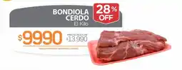Alvear Bondiola cerdo oferta