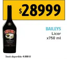 Nini Mayorista Baileys licor oferta