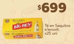 Nini Mayorista Big ben té clásico en saquitos oferta