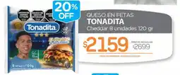 Alvear Tonadita queso en fetas oferta
