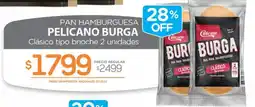 Alvear Pelicanoburga pan hamburguesa clasico tipo brioche oferta