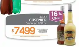 Alvear Licor cusenier oferta