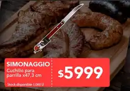 Nini Mayorista Simonaggio cuchillo para parrilla oferta