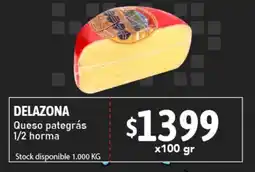Nini Mayorista Delazona queso pategrás oferta
