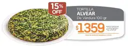 Alvear Alvear tortilla de verdura oferta