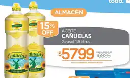 Alvear Cañuelas aceite girasol oferta