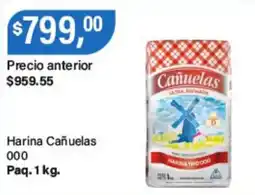 Supermercados Damesco Cañuelas harina tipo 000 oferta