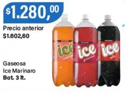 Supermercados Damesco Ice gaseosa marinaro oferta