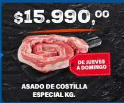 Supermercados Damesco Asado de costilla especial kg. oferta