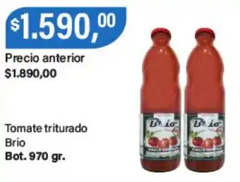 Supermercados Damesco Brio tomate triturado oferta