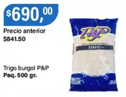 Supermercados Damesco P&P trigo burgol oferta