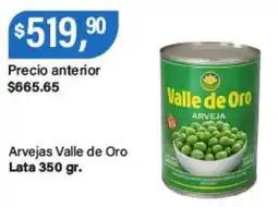 Supermercados Damesco Valle de Oro arveja oferta