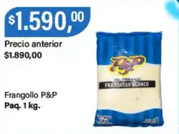 Supermercados Damesco P&P frangollo blanco oferta