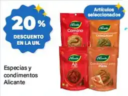 Supermercados Damesco Especias y condimentos alicante oferta