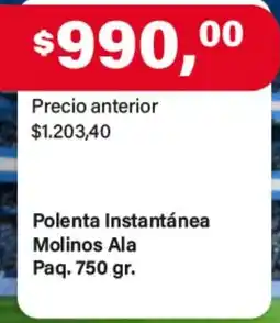 Supermercados Damesco Molinos Ala polenta instantánea oferta