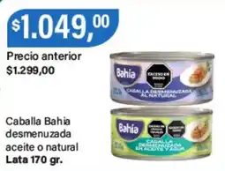 Supermercados Damesco Bahía caballa desmenuzada oferta