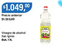 Supermercados Damesco San Iginio vinagre de alcohol oferta