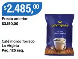 Supermercados Damesco La virginia café molido torrado oferta
