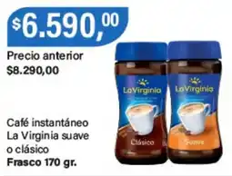 Supermercados Damesco La virginia cafe instantaneo clásico o suave oferta