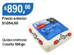 Supermercados Damesco Cosalta queso cremoso oferta