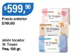 Supermercados Damesco St. Tropez jabón tocador oferta