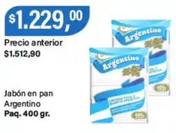 Supermercados Damesco Argentino jabón en pan oferta
