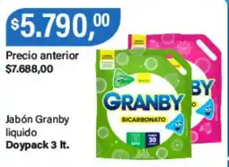 Supermercados Damesco Granby jabón líquido oferta