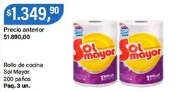 Supermercados Damesco Sol mayor rollo de cocina oferta