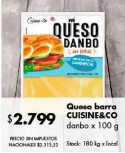 Disco Cuisine&co queso danbo oferta