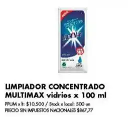 Disco Multimax limpiador concentrado oferta