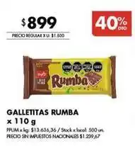 Disco Galletitas rumba oferta
